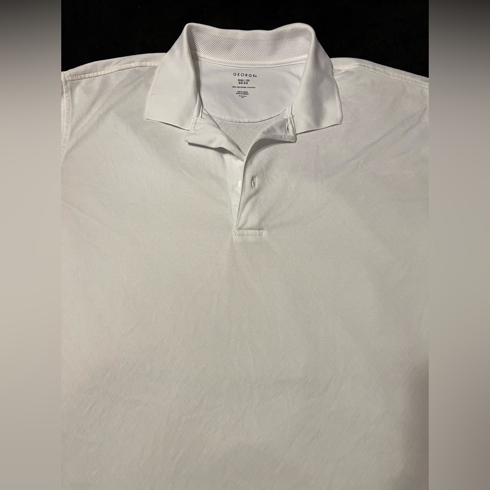 EUC Oxford Men's White Polyester Soft & Stretchy Shirt